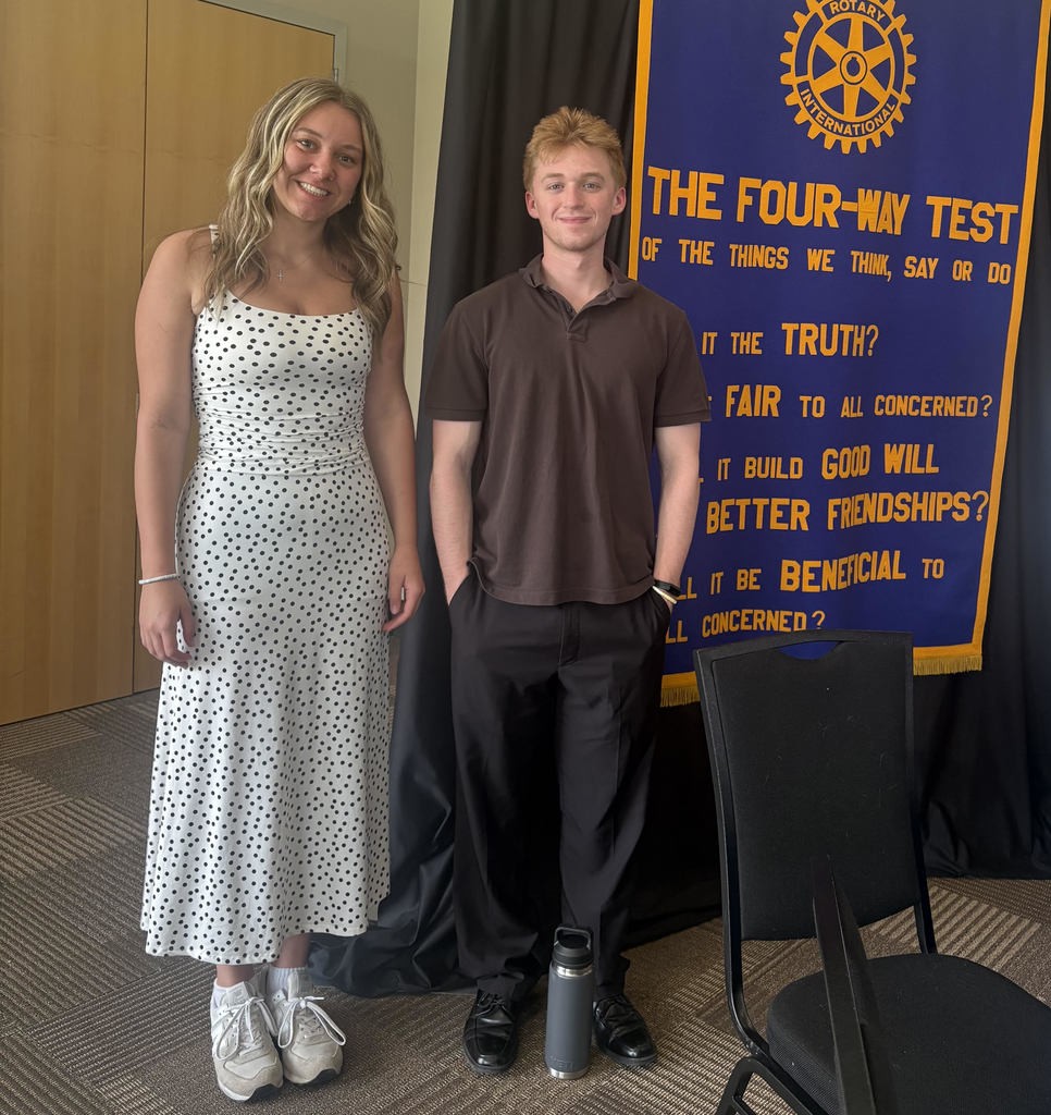 Rotary April Students of the Month
