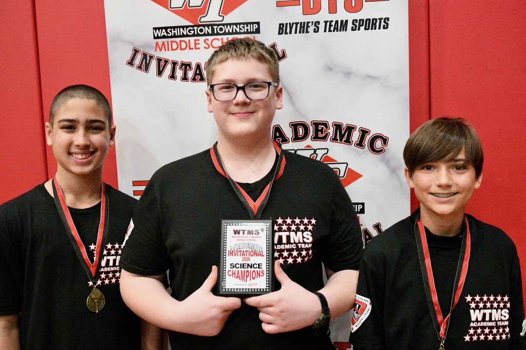 2026 WTMS Academic Invitational Science Champions
