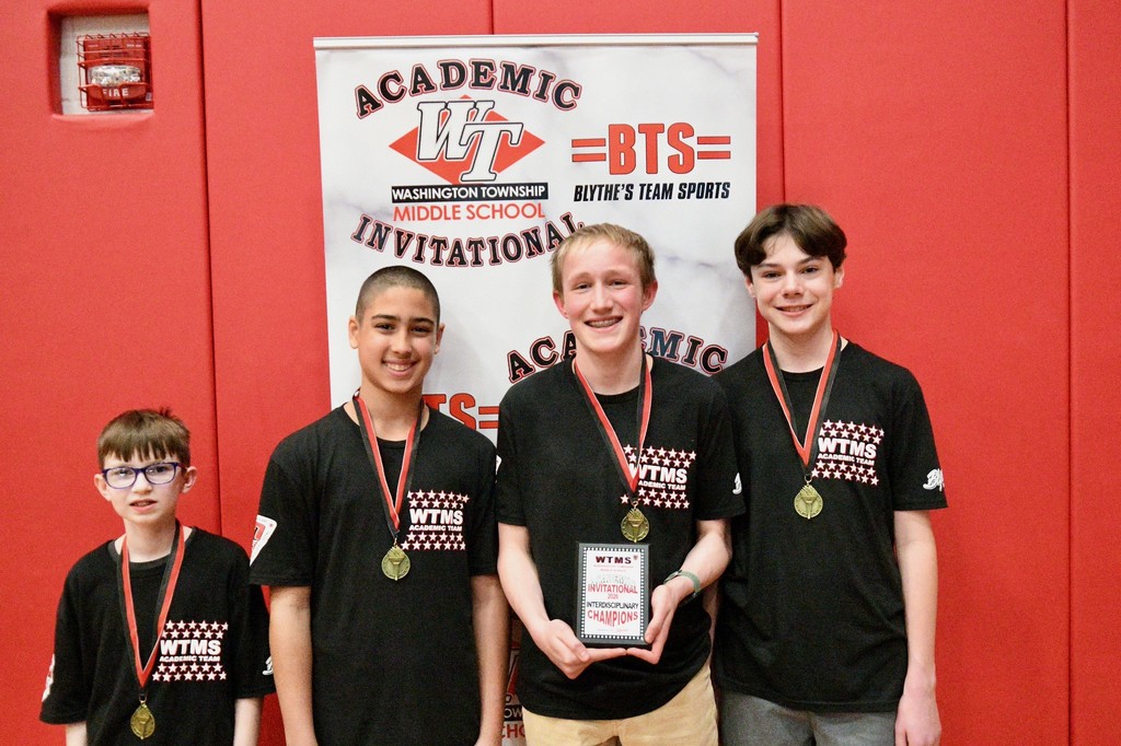 2026 WTMS Academic Invitational Interdisciplinary Champions