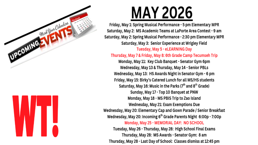May 2026 Calendar