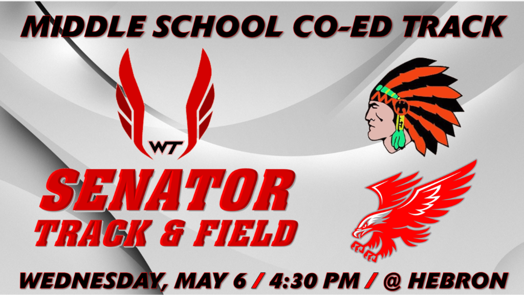 Middle School Boys & Girls Track vs Westville at Hebron