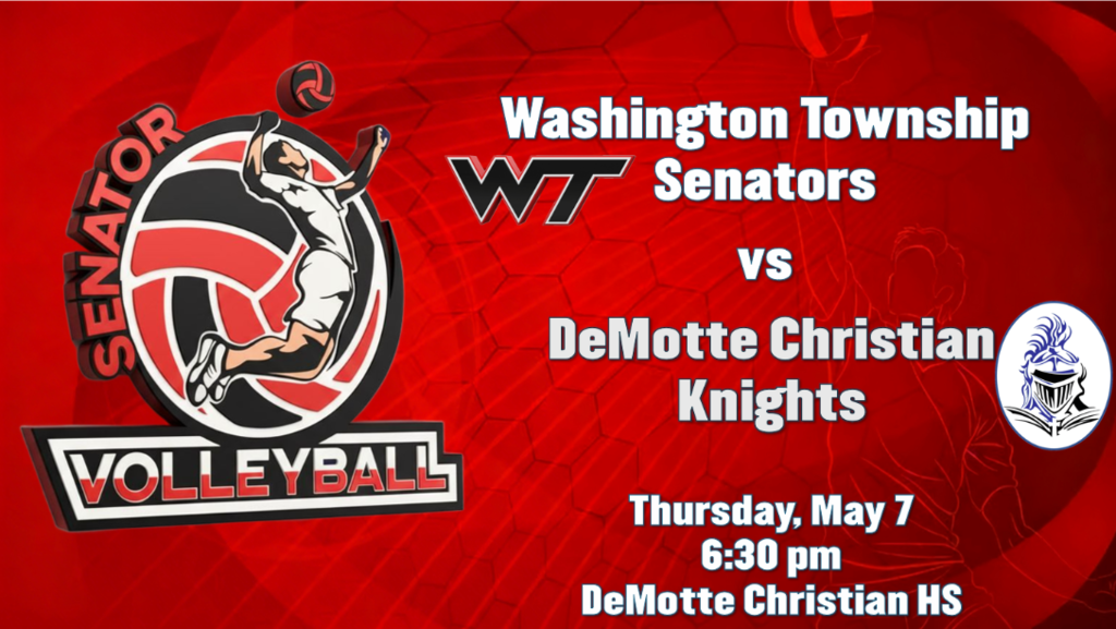 High School Volleyball at DeMotte Christian
