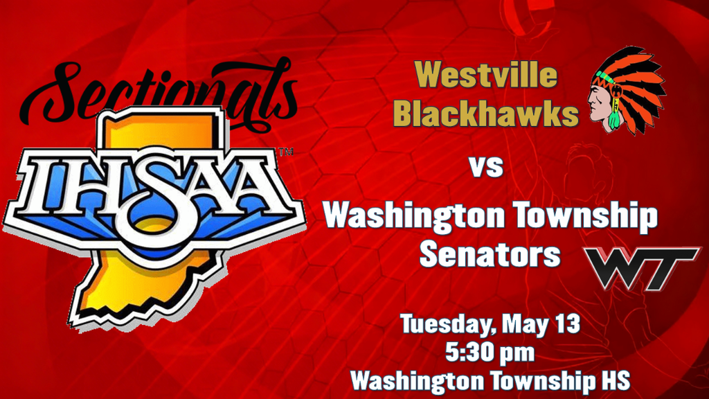High School Boys Volleyball vs Westville IHSAA Sectional
