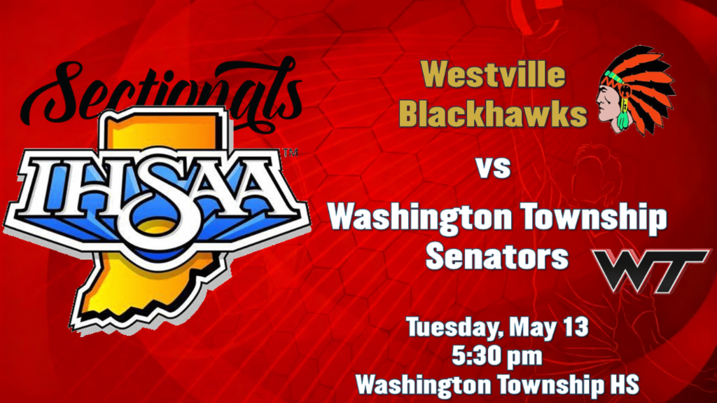 High School Boys Volleyball vs Westville IHSAA Sectional at WT