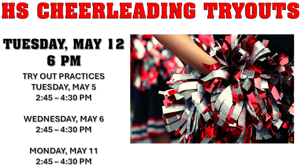 2026 Cheerleading Tryouts