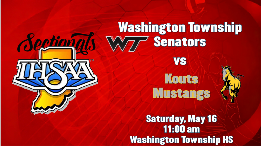 High School Boys Volleyball vs Kouts IHSAA Sectional