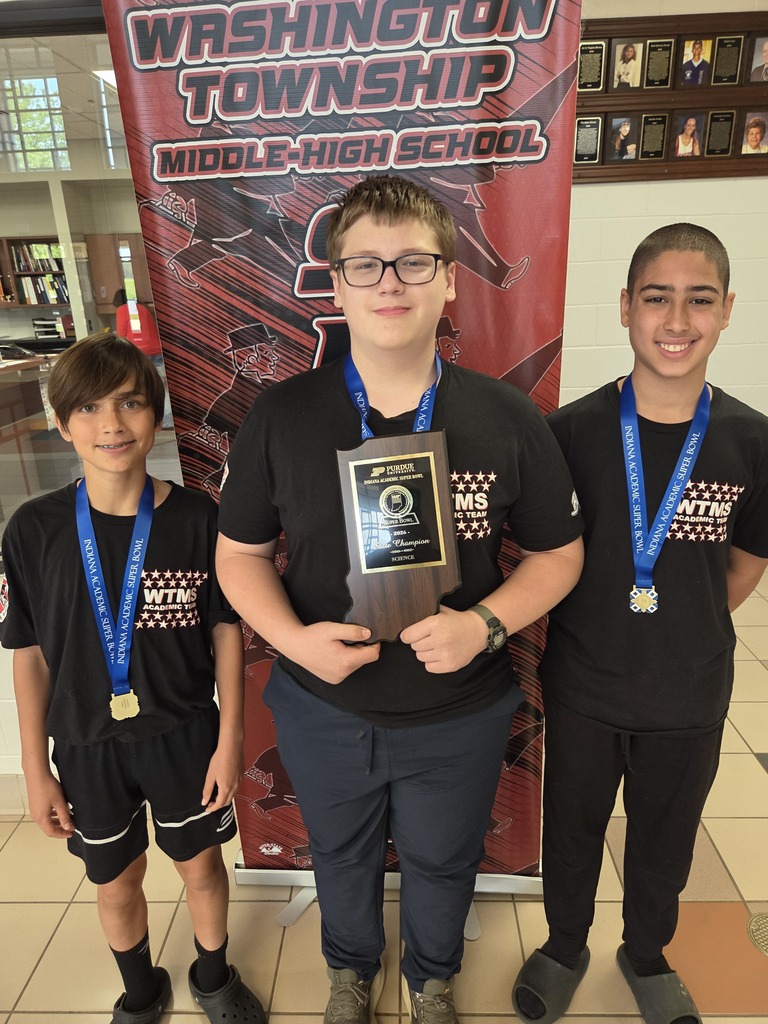 2026 WTMS Science Academic Team State Champions