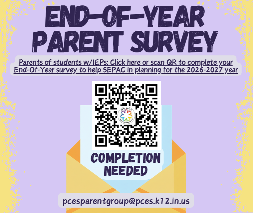 SEPAC End of the Year Parent Survey