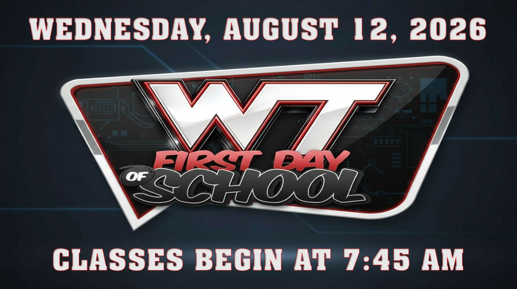 FYI--First Day of School August 12, 2026