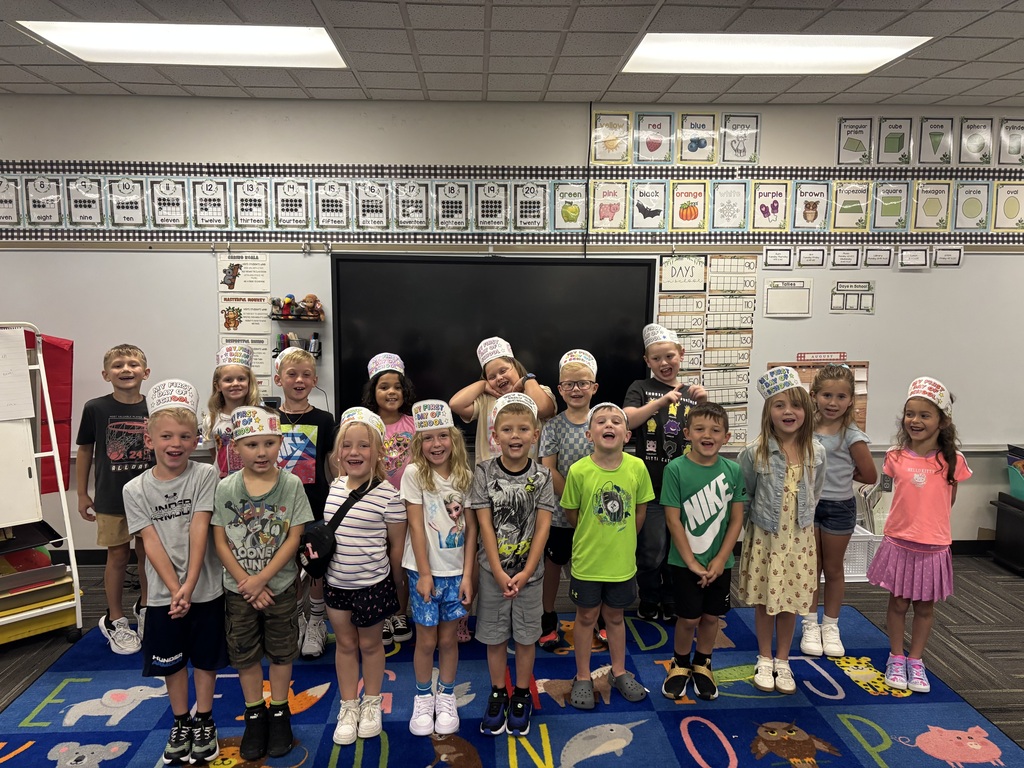 first grade on the first day of school