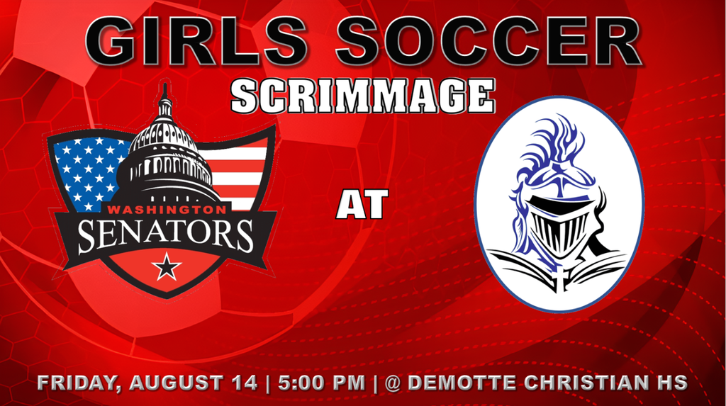 High School Girls Soccer Scrimmage at DeMotte Christian