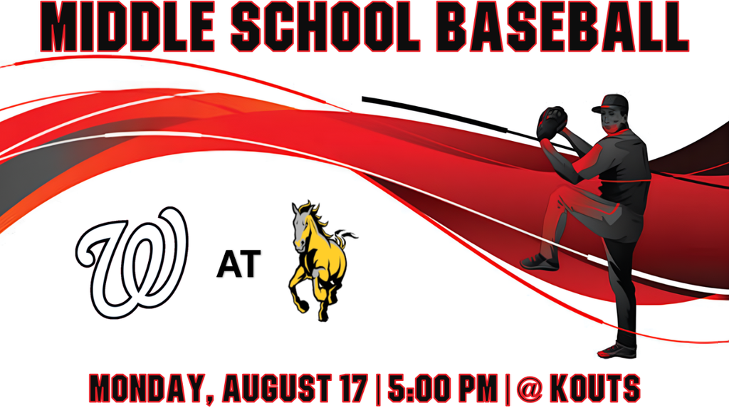 Middle School Boys Baseball at Kouts