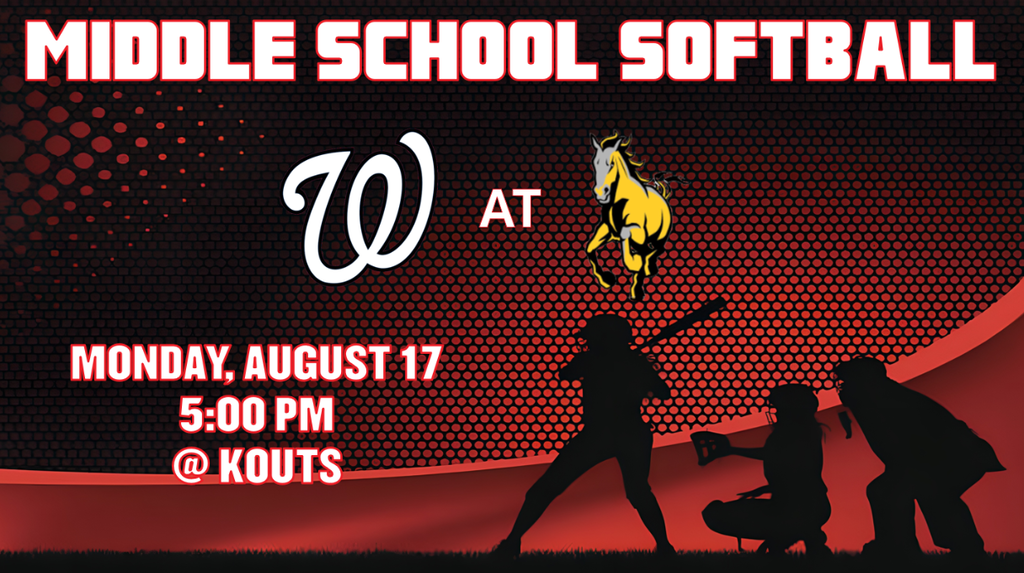 Middle School Girls Softball at Kouts