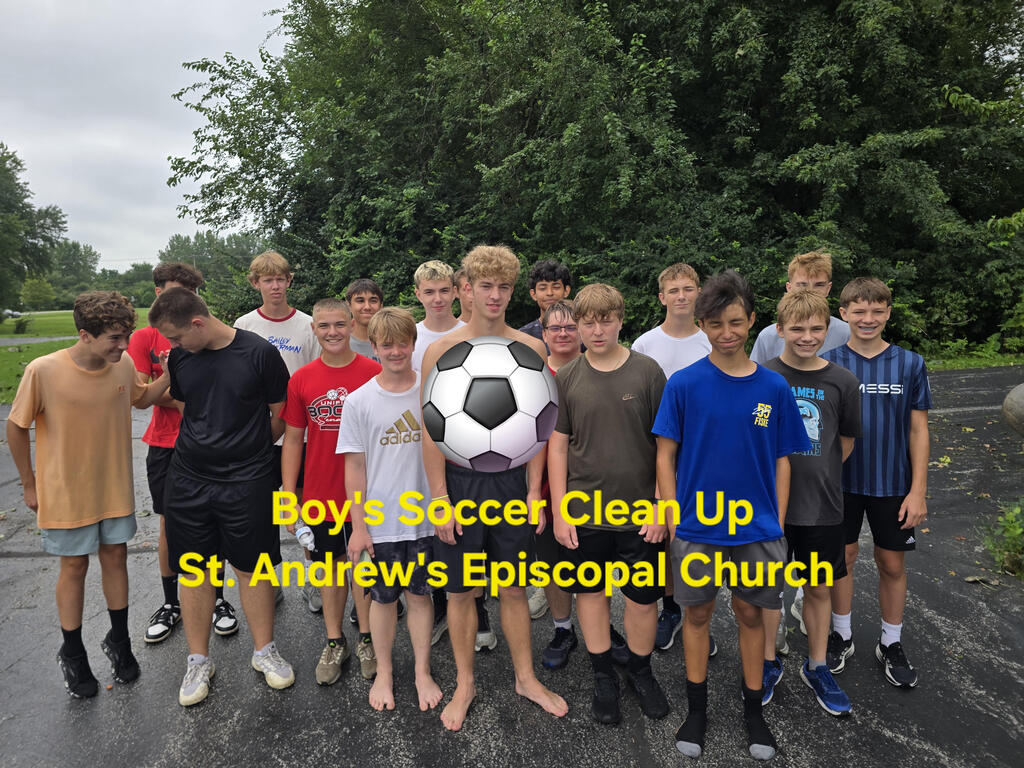 WT Boys Soccer Community Service