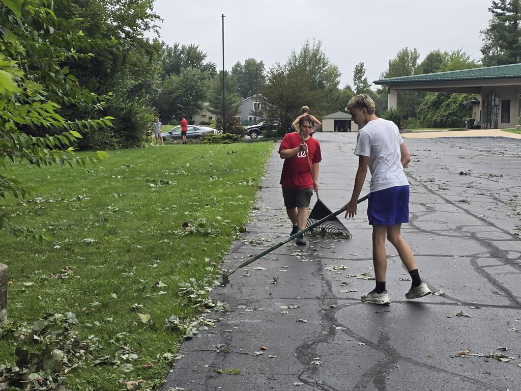 WT Boys Soccer Community Service