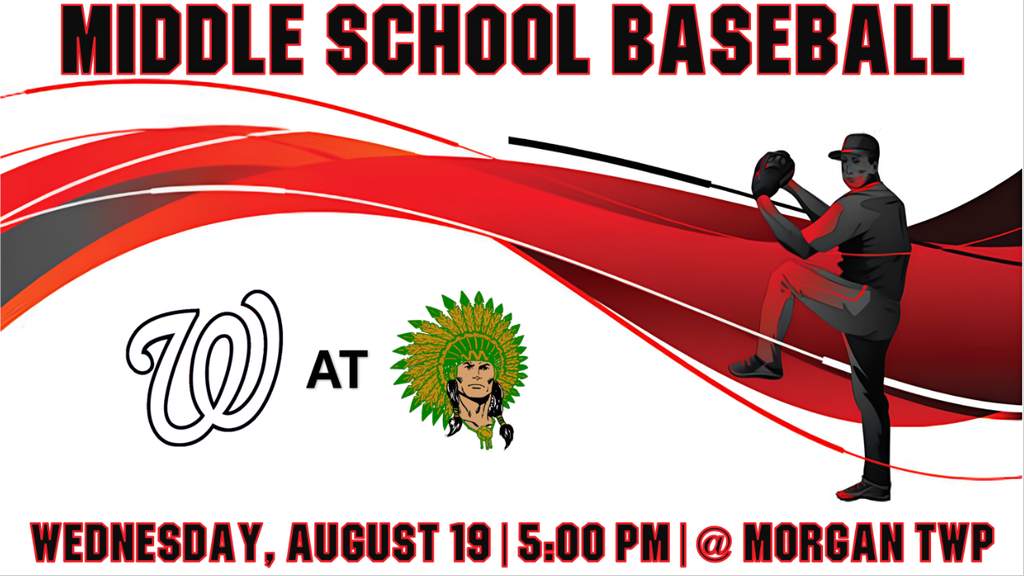 Middle School Boys Baseball at Morgan Township
