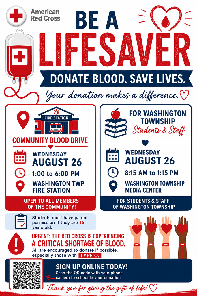 Red Cross Blood Drive August 26