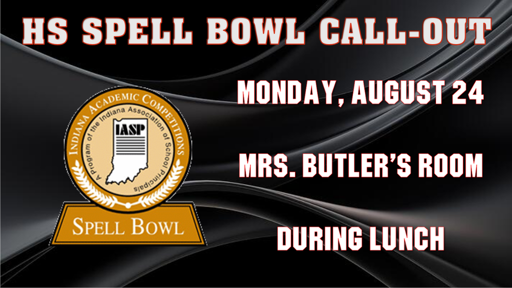 HS Spell Bowl Call Out