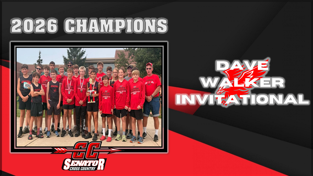 2026 Middle School Boys Dave Walker Cross Country  Invitational Champions