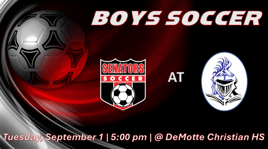 High School Boys Soccer at DeMotte Christian
