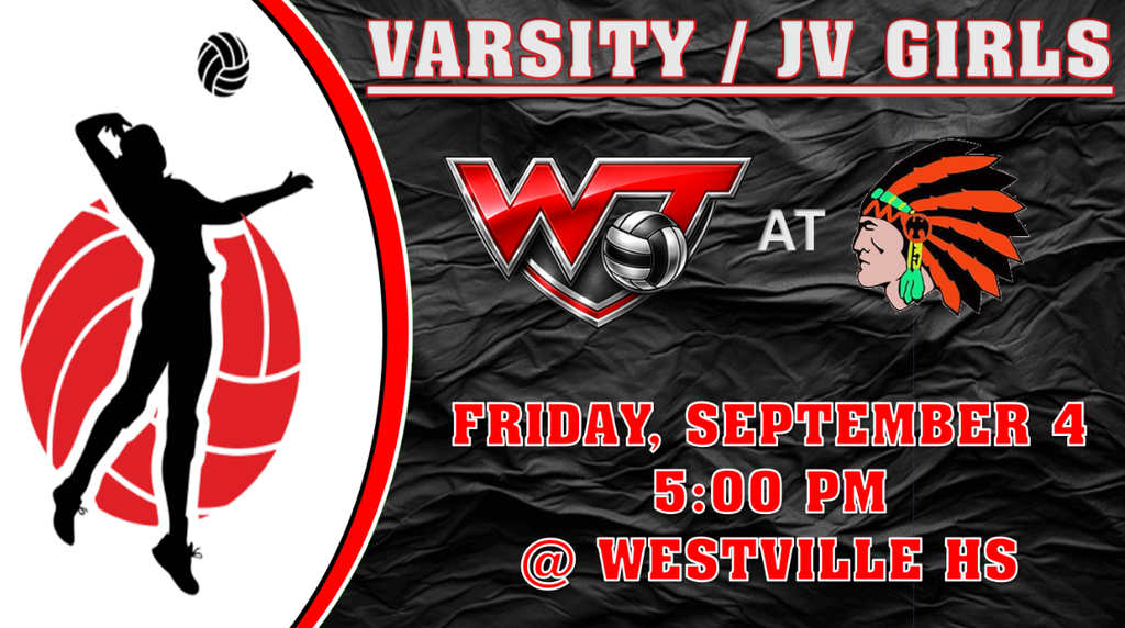 High School Girls Volleyball at Westville