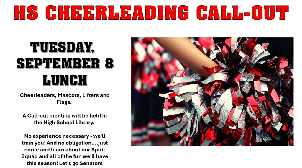 High School Cheerleading Call Out