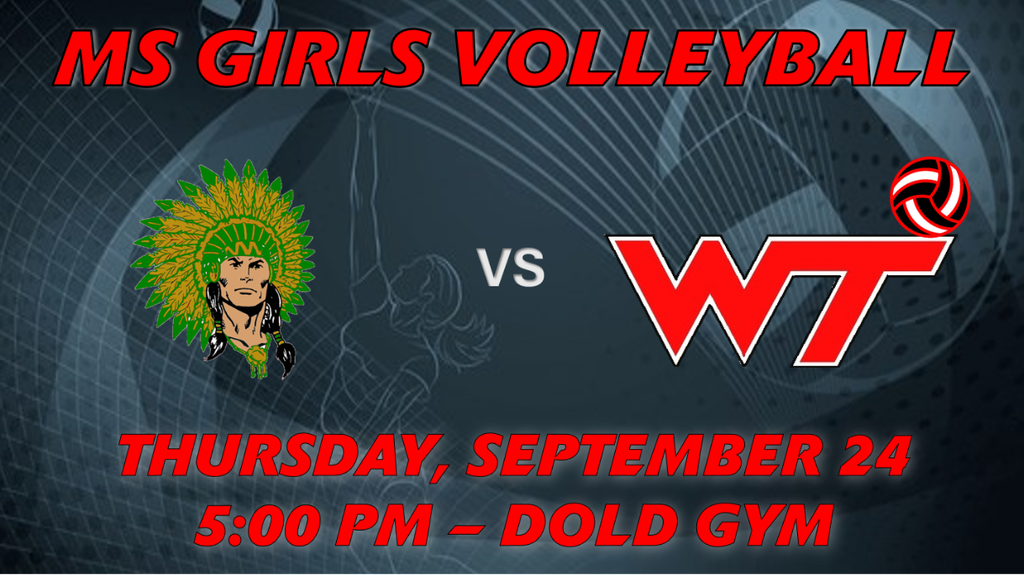 Middle School Girls Volleyball vs Morgan Township