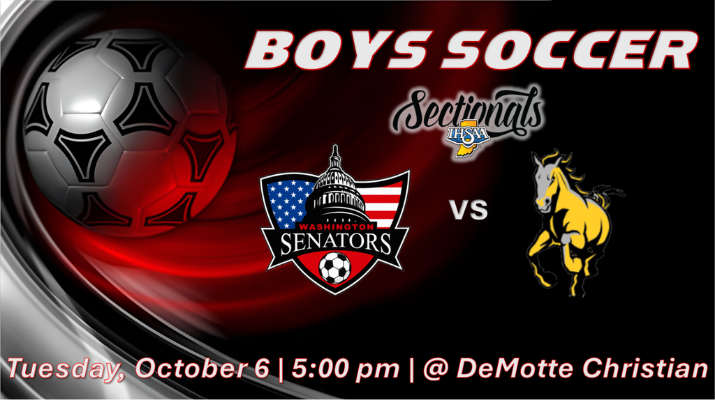 High School Boys Soccer vs Kouts IHSAA Sectional at DeMotte Christian