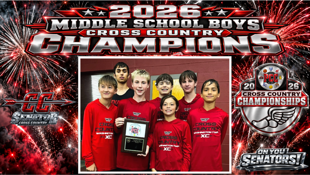 MS Boys PCC Cross-Country Meet Champions