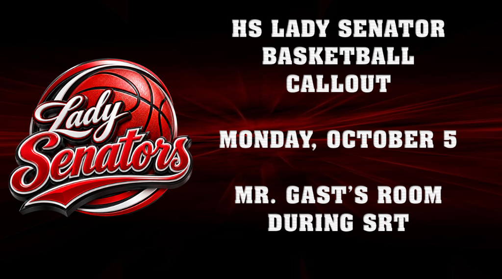 WTHS Lady Senator Basketball Callout