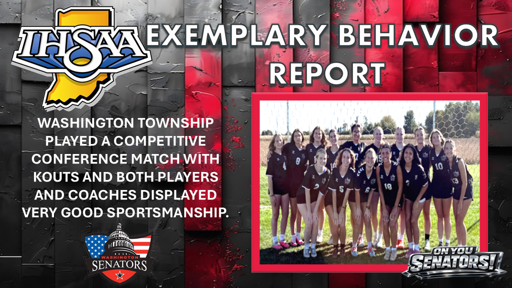 Lady Senator Soccer Receives IHSAA Exemplary Behavior Report