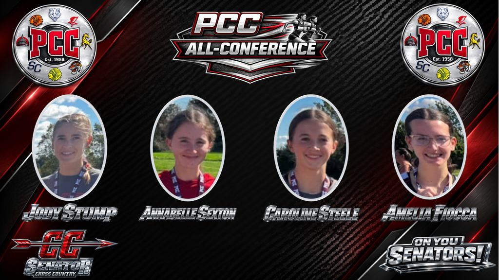 Washington Township Girls Cross Country PCC All Conference Runners
