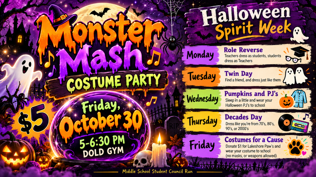 Monster Mash Costume Party Friday, October 30