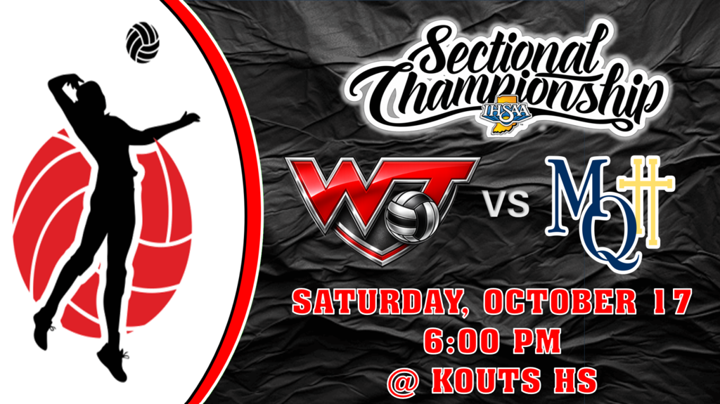 High School Girls Volleyball vs Marquette Catholic IHSAA Sectional