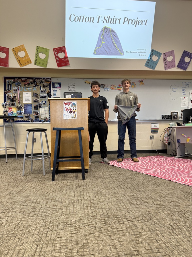 Business and DECA Cotton T-Shirt Project