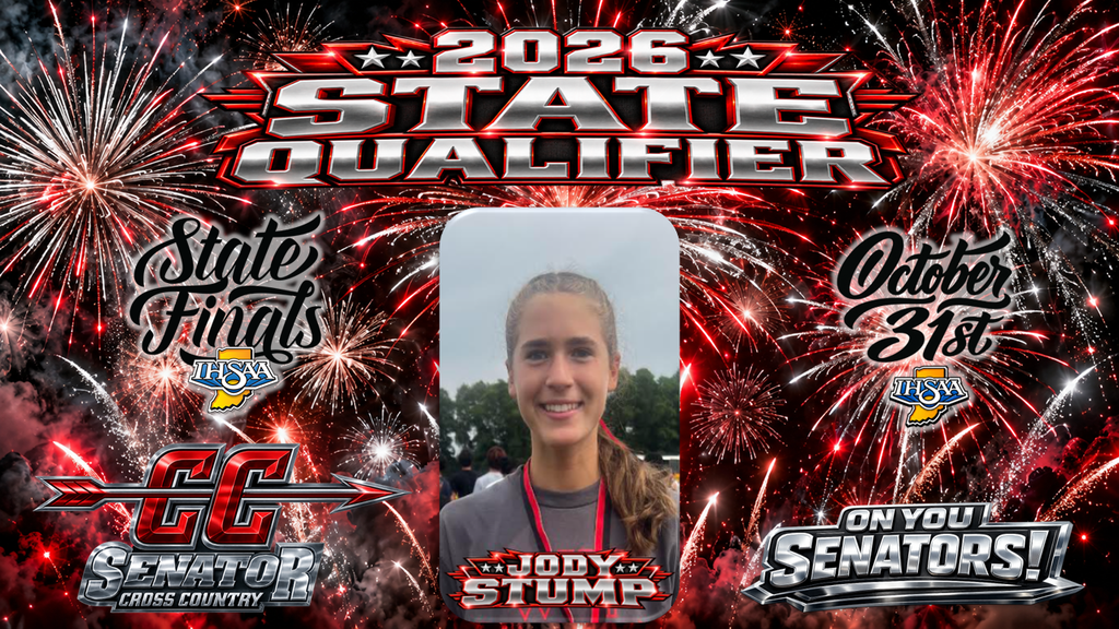 Jody Stump qualifies for the IHSAA State Cross Country Championship!