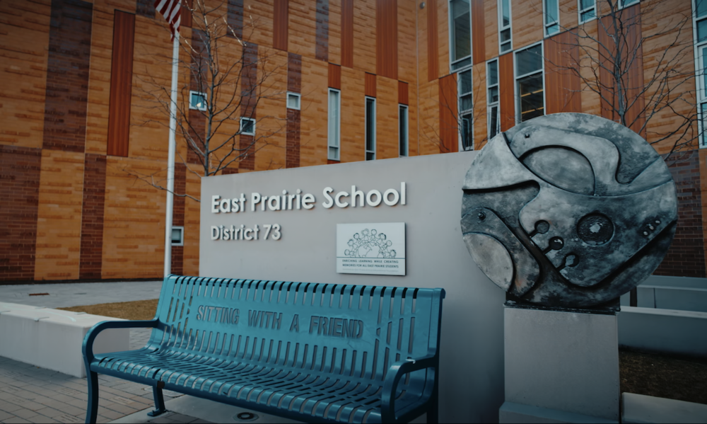 Still image of East Prairie school