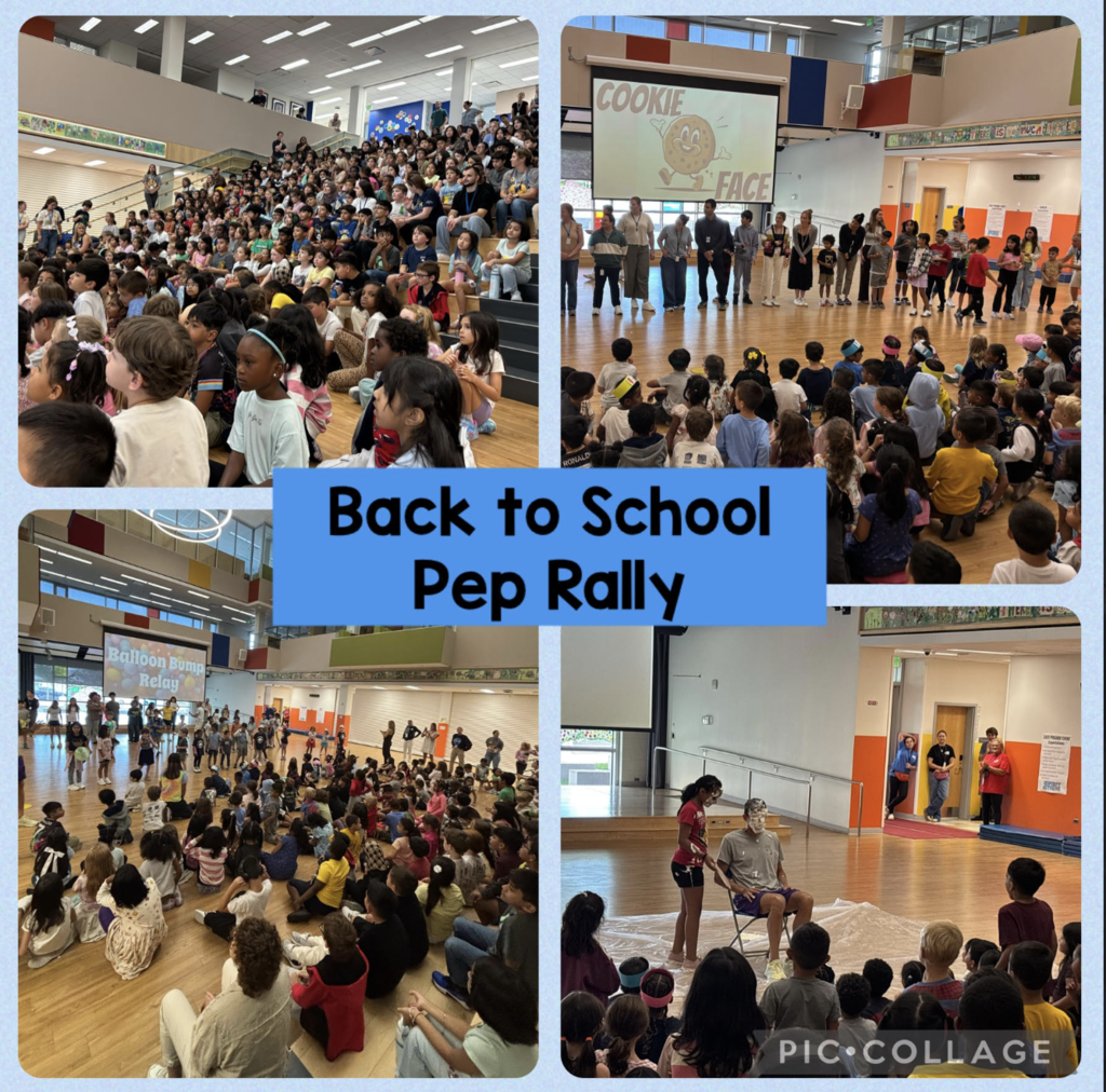 back to school pep rally pics