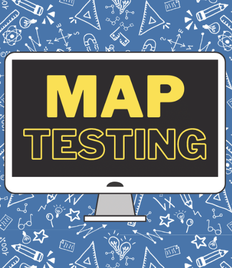map testing clip art