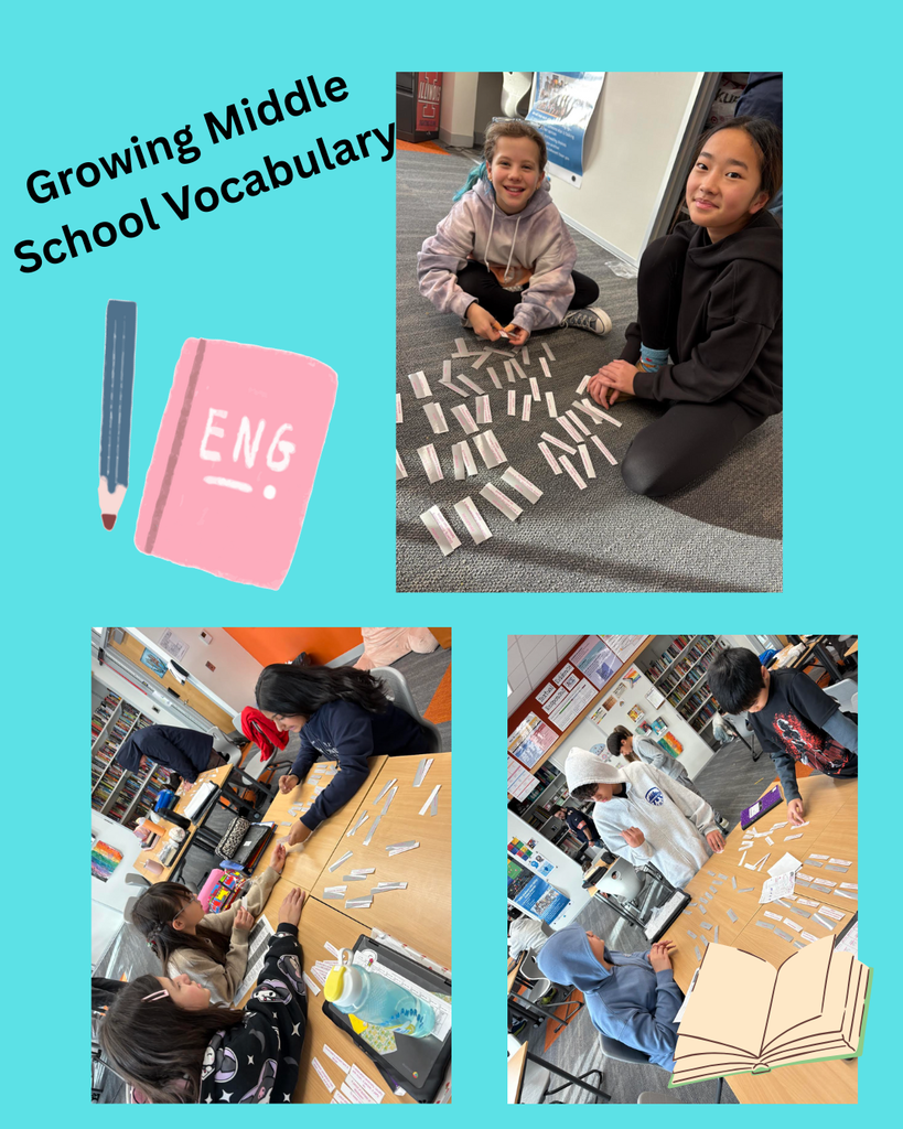 middle school vocabulary pictures