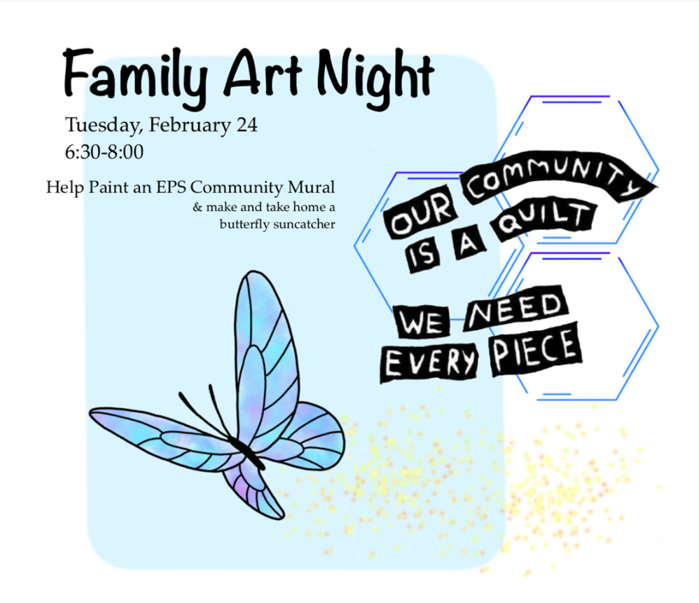 Family Art Night Flyer 