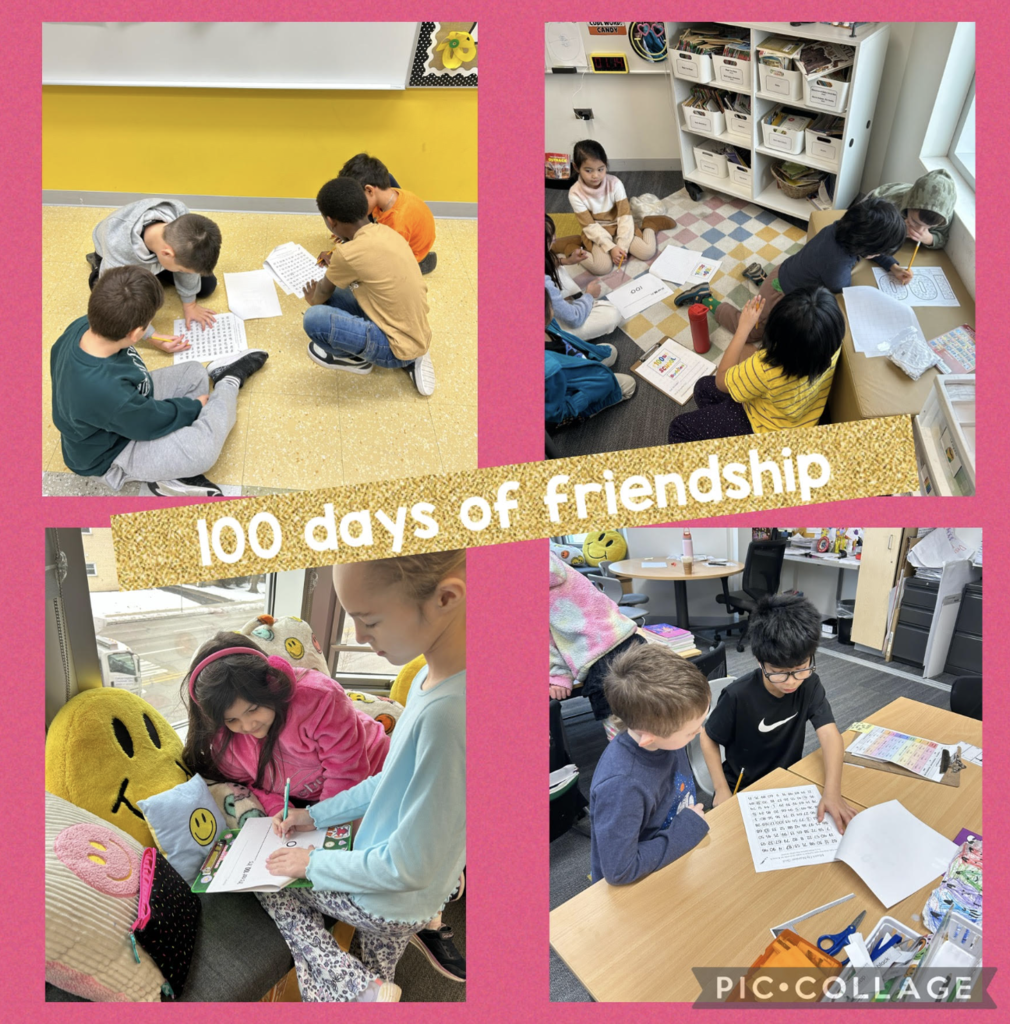 100 days of friendship, pictures of kids
