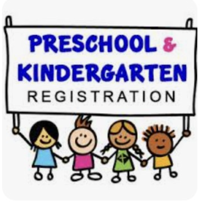 prek and kinder regustration clip art