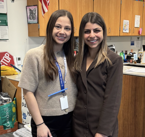 picture of 2 staff members