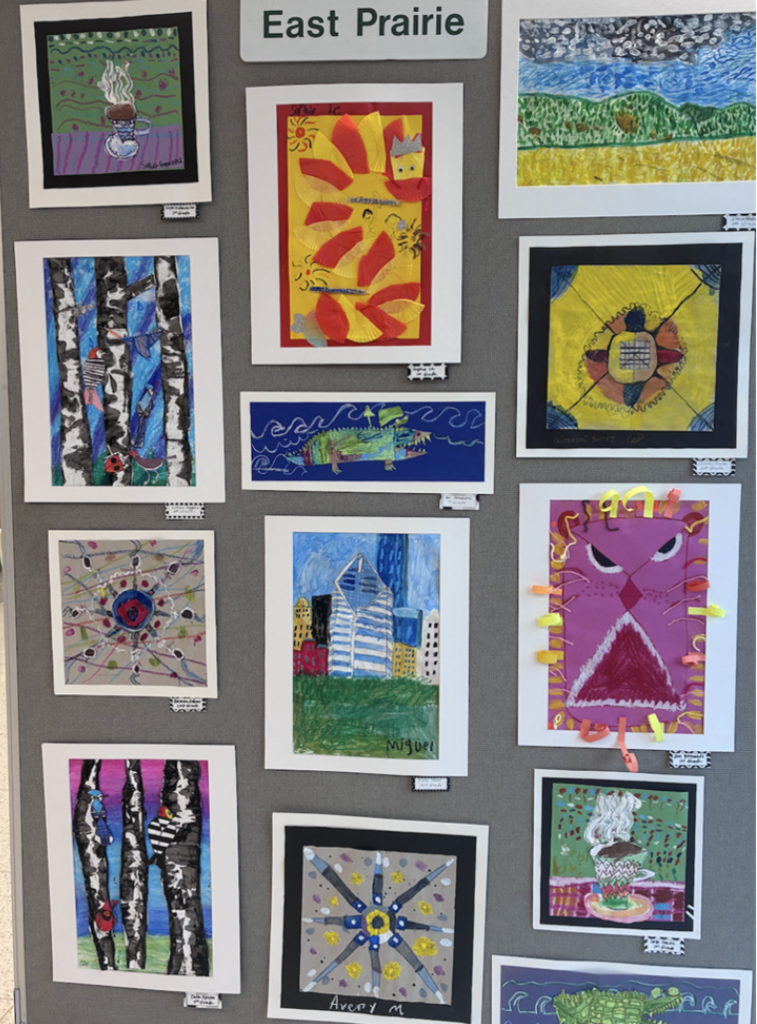 east prairie student artwork picture