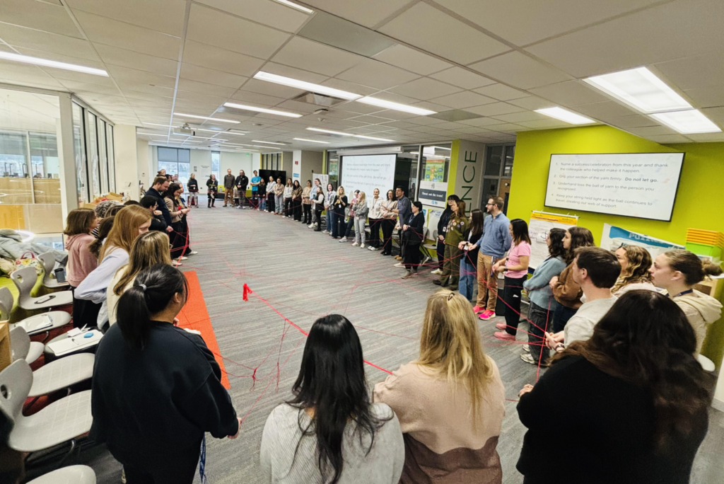 EPS staff pic - team building activity