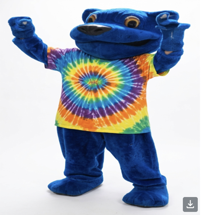 panther in rainbow shirt