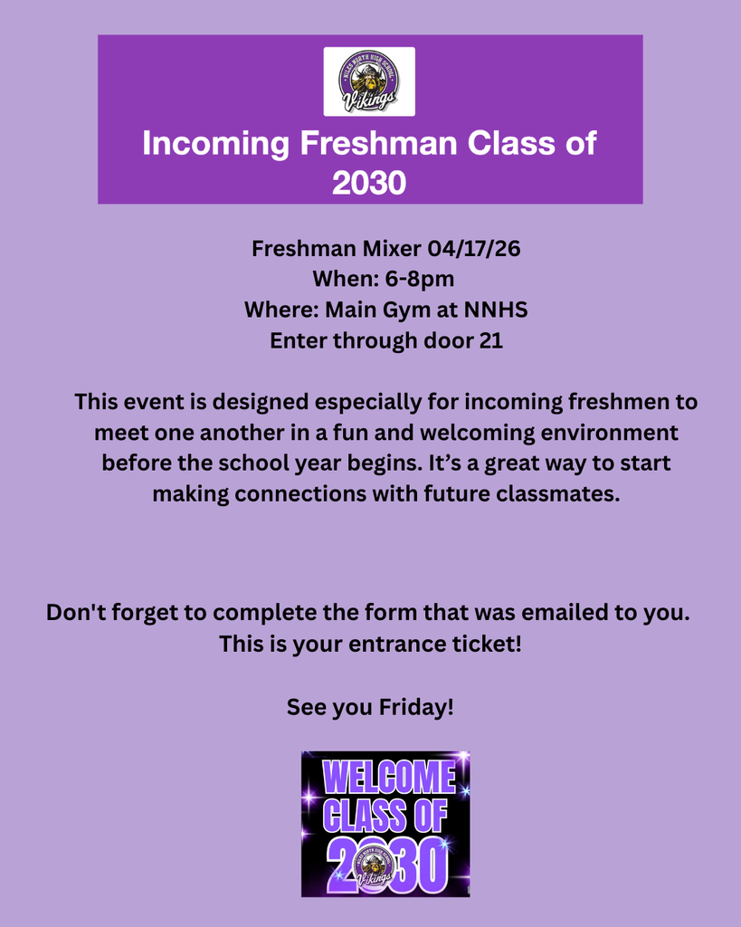 class of 2030 flyer for meet and greet
