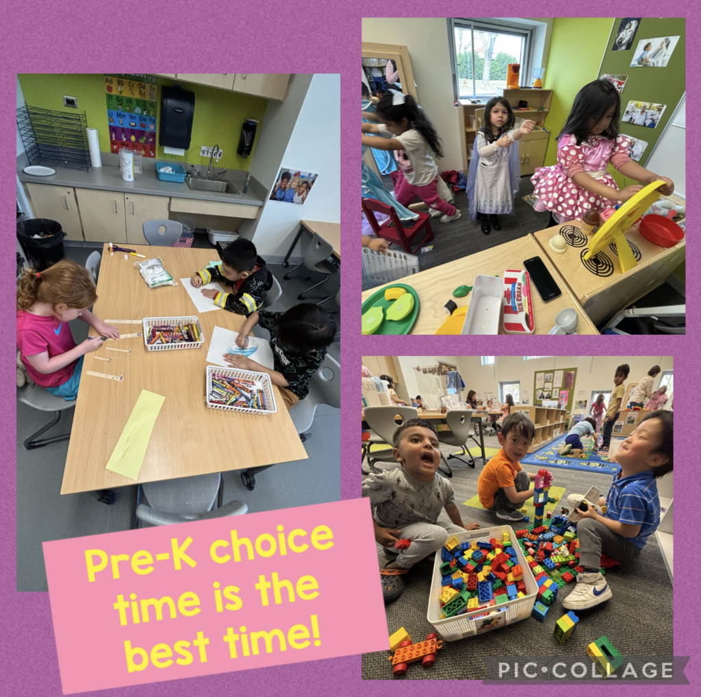 PreK Choice Time is the best time 