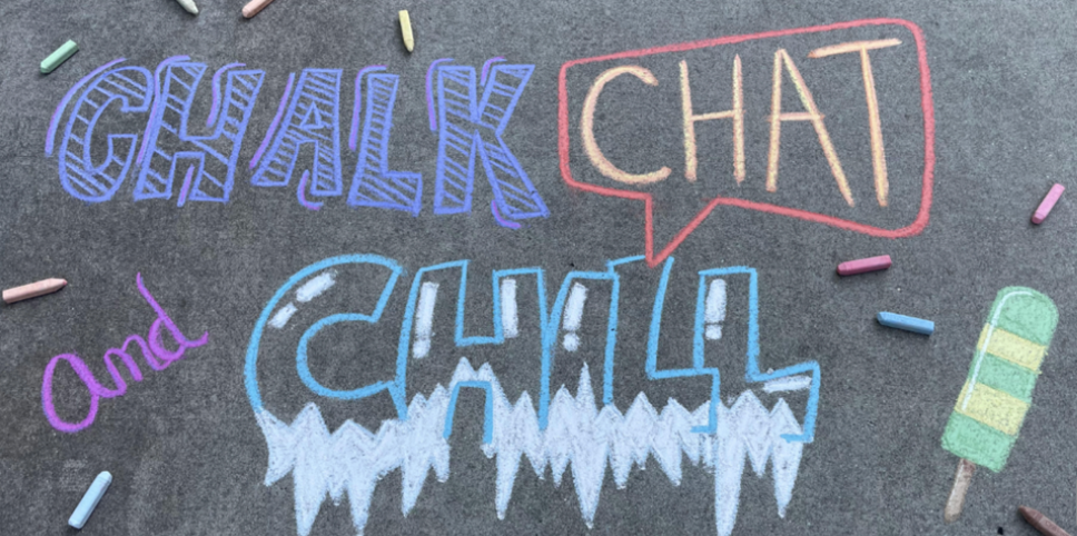 Chalk, Chat and Chill clip art